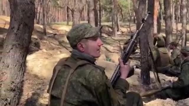 Contact fight in the forest in the Luhansk direction