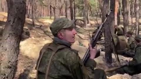 Contact fight in the forest in the Luhansk direction