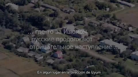 En algún lugar en la dirección de Izyum