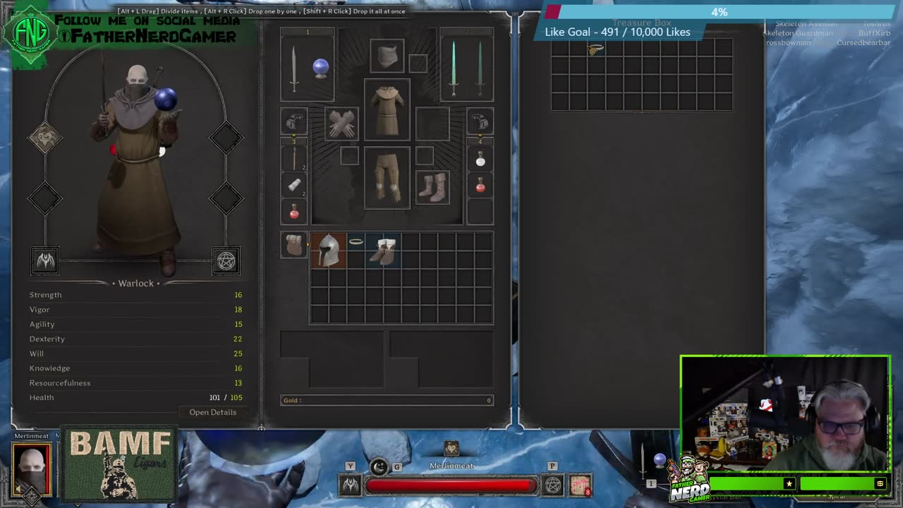 KN3 Creator, Grinding of the AP! Dark and Darker
