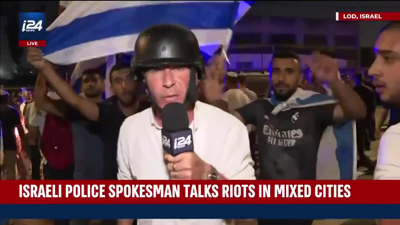 Clashes and riots erupting in multiple mixed cities in Israel now.