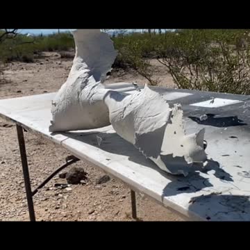 5.56 vs 10lbs of clay