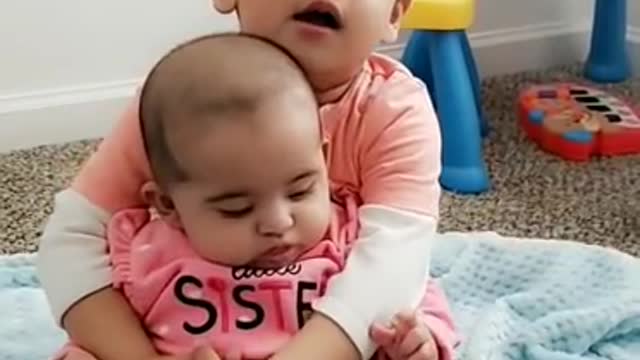 Funny Baby Video |Cute Baby video | She is heavy Mama!