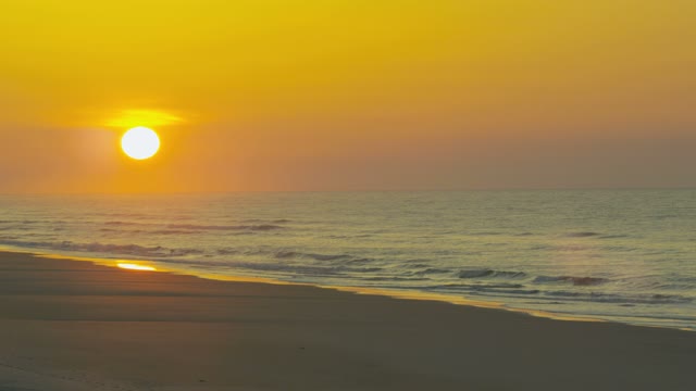 Sunrise on beach