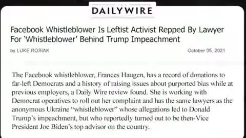 The So-Called Facebook "Whistleblower" EXPOSEDI spotted her at Biden's disaster