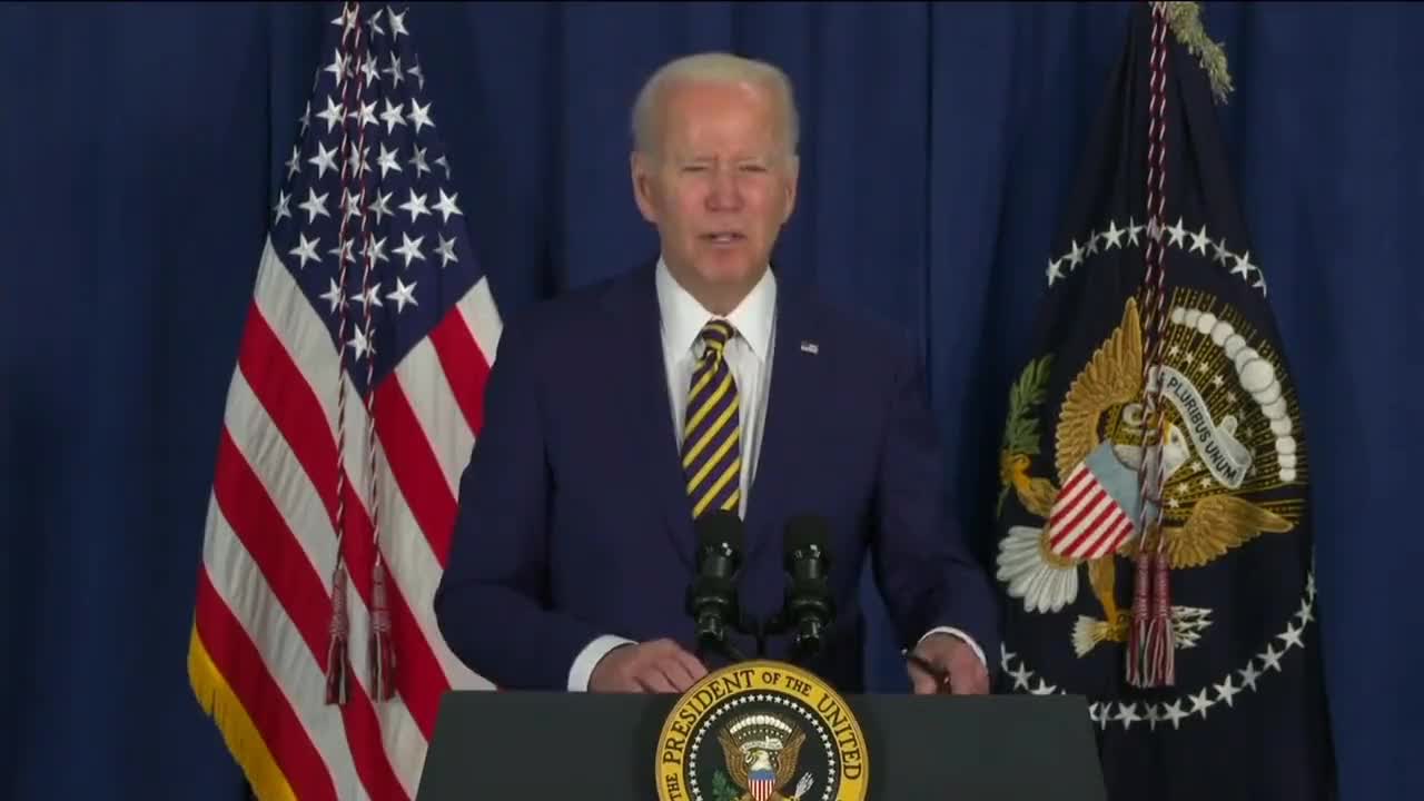 Bumbling Biden Lives In La La Land As He Brags About The PLUMMETING Economy