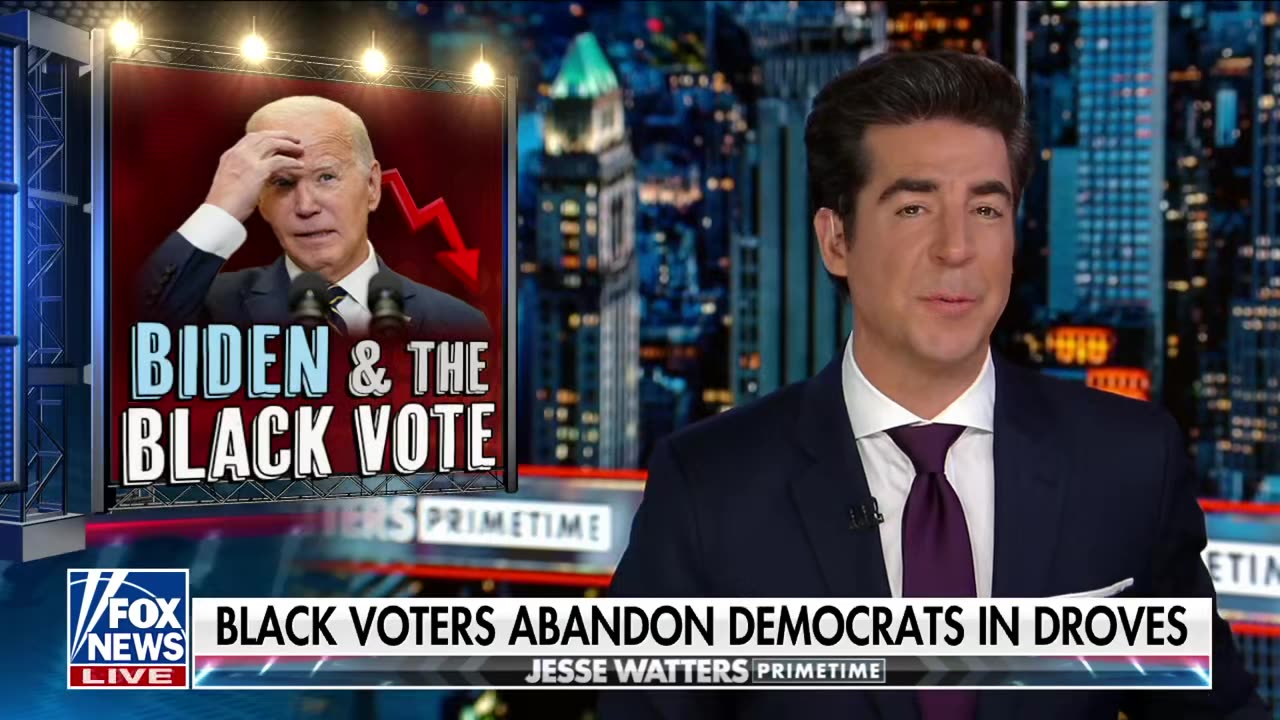 Black Voters Are Revolting Against Biden - Jesse Watters