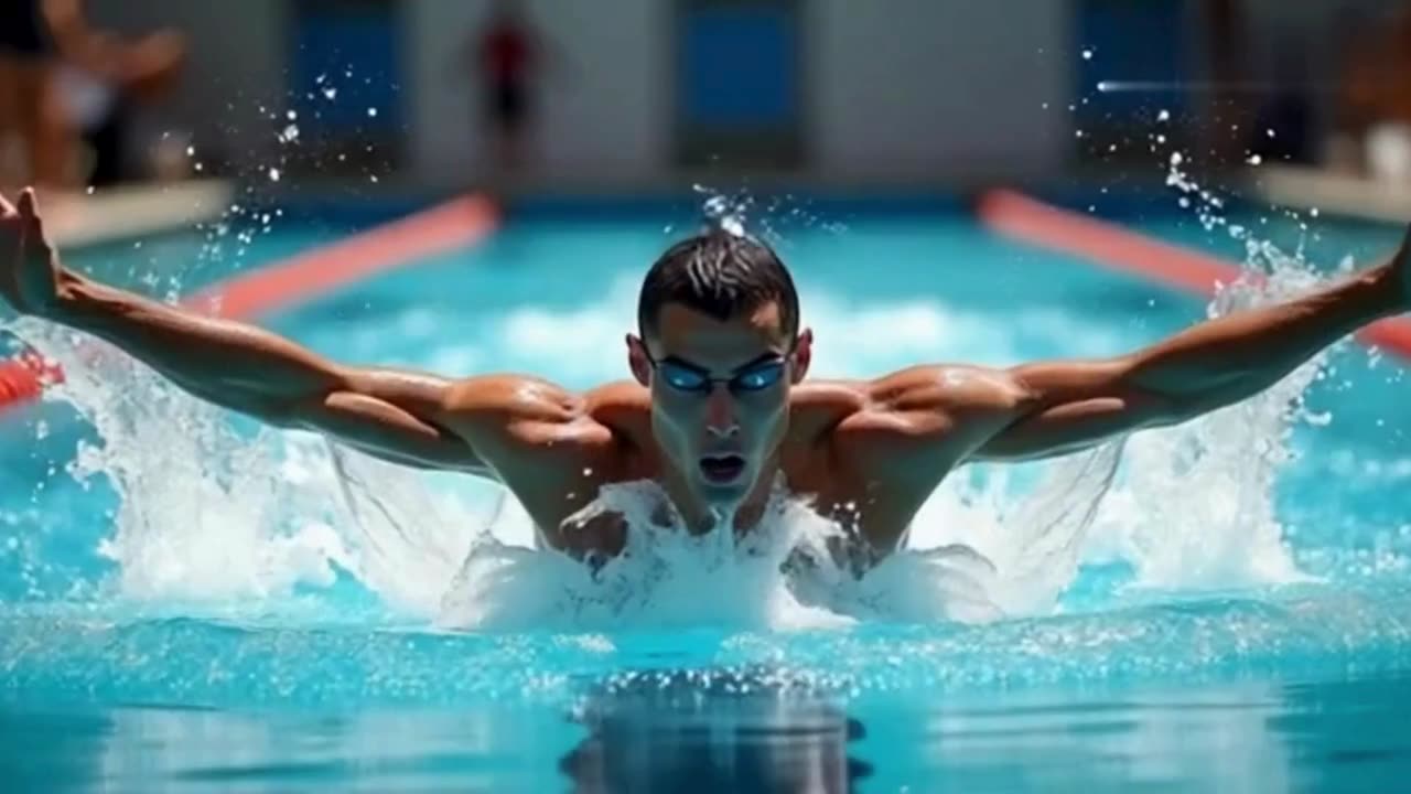 Cristiano Ronaldo Swimming