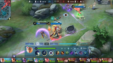 Moment Natan Savage(Mobile Legend)