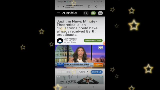 Just the News Minute - Theoret civilizations could have! #already received Earth broadcasts