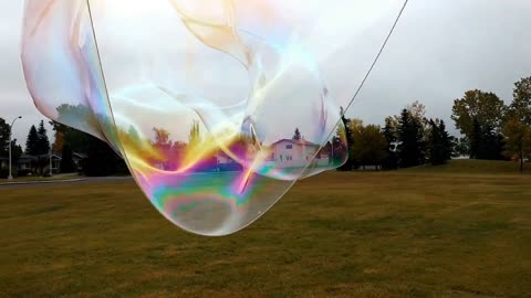 Satisfying Big Bubble Blowing