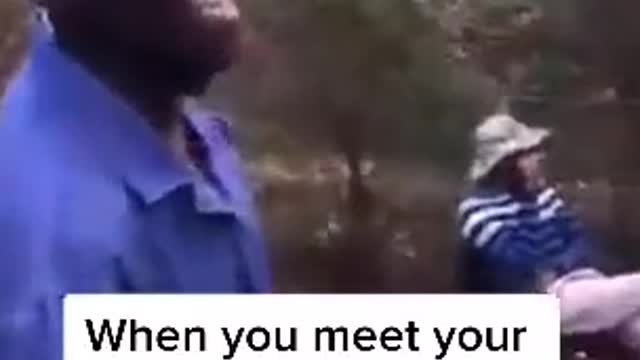 When you meet your old classmate