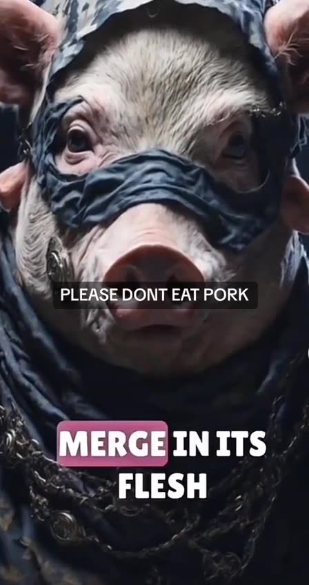 Please don’t eat pork