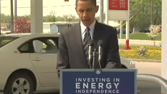 Flashback! Obama Campaigns on High Gas Prices