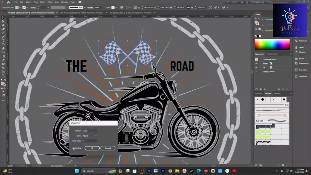 amazing T-shirt design in few minutes🖥️