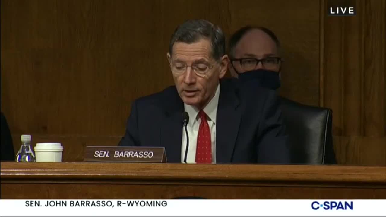 Sen Barrasso Calls Out Biden’s Energy Sec Nom Granholm -- For Failed Energy Record As MI Governor