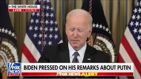 Biden Still Wants Putin Forcefully Removed From Office