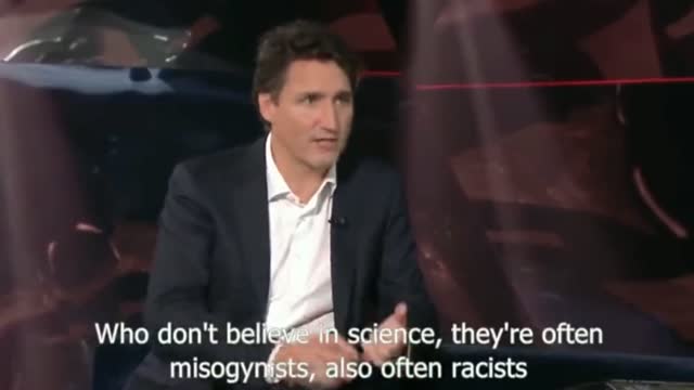 Justin Trudeau Calls the Unvaccinated "Misogynists and Racists"