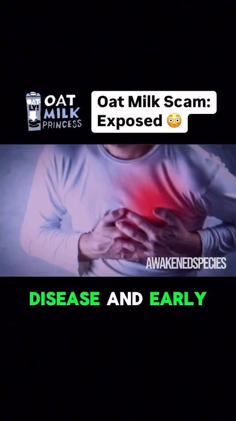 oat milk is a scam