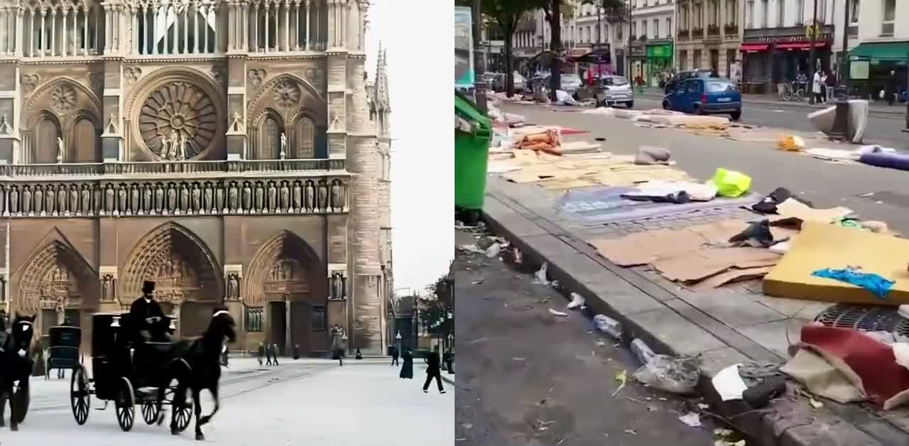 Paris Then and Now Before and After Black and Muslim Immigrants