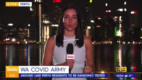 Australian Leader Sends "COVID Army" Door to Door