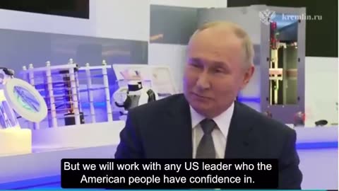 Vladimir Putin Tells Interviewer Why He Prefers Joe Biden To Donald Trump