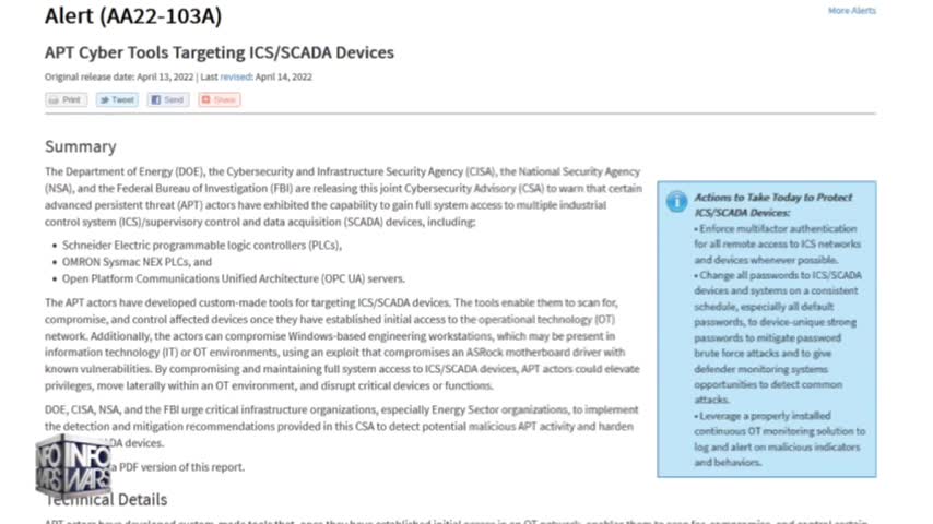 Power Grid Kill Switch Discovered.