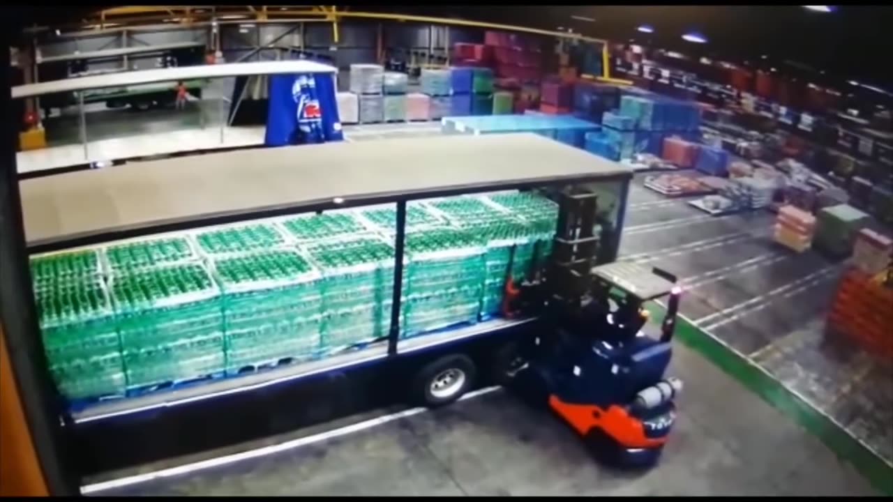 Forklift fail