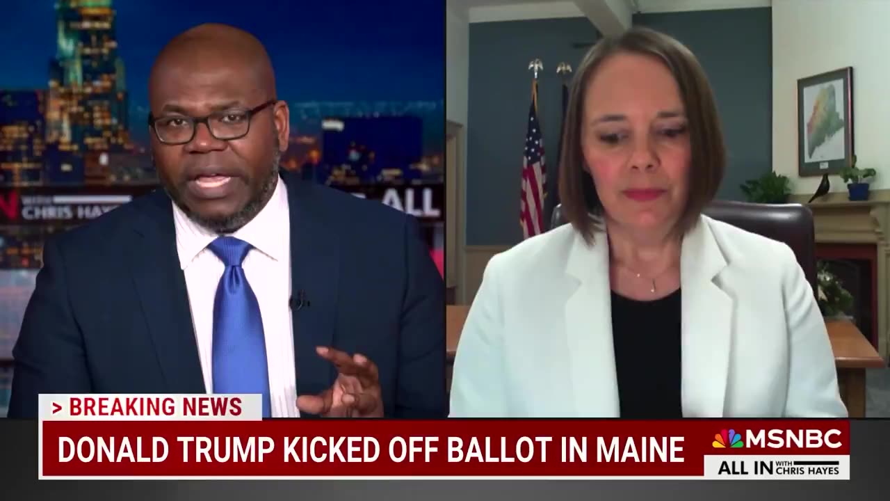 Maine Secretary of State Shenna Bellows Gleefully says she Could not wait for the US Supreme Court and Decided to Find Trump Guilty Herself
