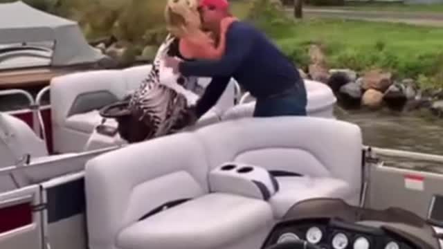 Boat Proposal Fail.