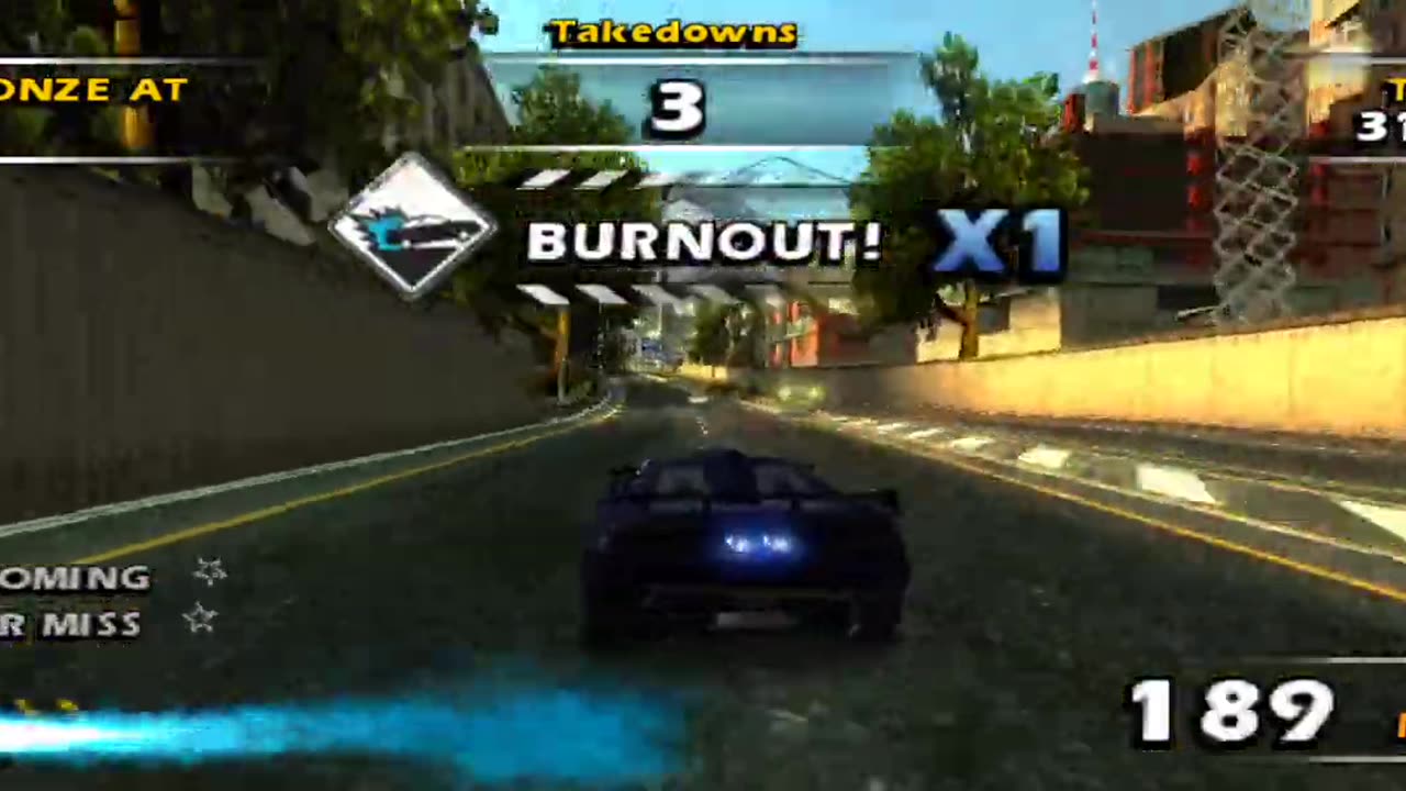 Burnout Dominator - World Tour Super Series Event 11 1st Try(PPSSPP HD)