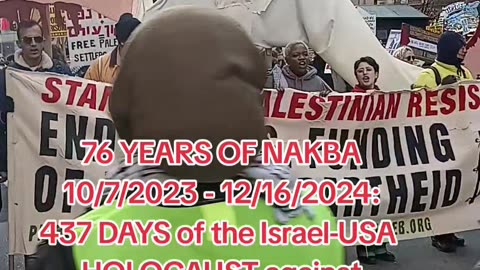 437 DAYS of the Israel-USA HOLOCAUST against Indigenous Palestinians in Gaza.