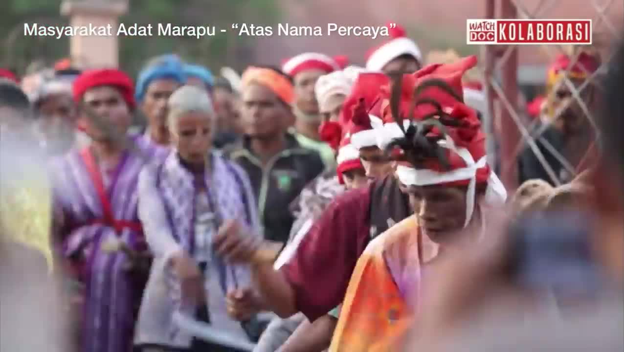 declaration of the Indonesian people to protect customary forests in Indonesia.