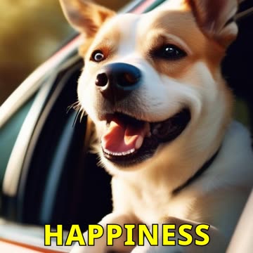 Dogs Riding in Cars with Wind in Their Faces