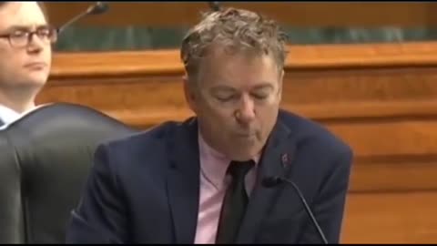 "YOU CREATED THE VIRUS, YOU SHOULD BE IN JAIL" -- Rand Paul Goes Nuclear on Dr. Fauci in Congress