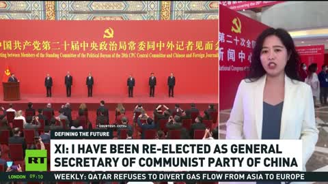 Xi Jinping Re-Elected General Secretary of Chinese Communist Party