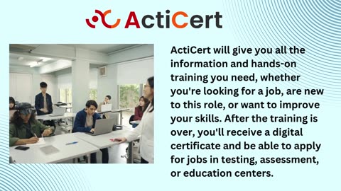 Test proctor certification