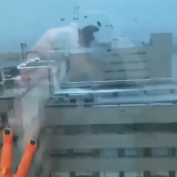 Hurricane Ida Rips Roof off from New Orleans’ OCHSNER Campus