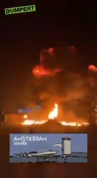 Explosion in Amsterdam bridge