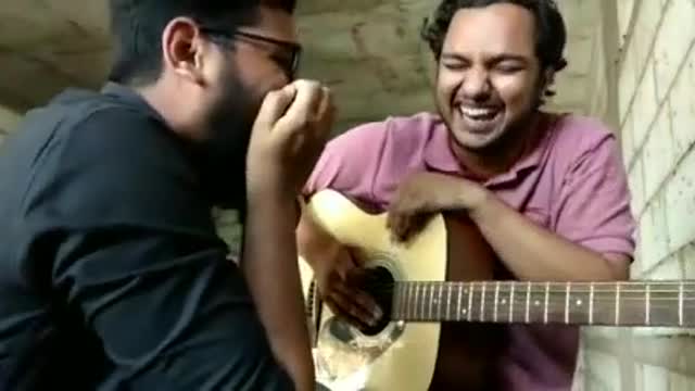 Super comedy guitar performance