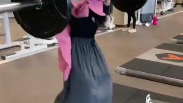 🔥HIJAB GIRL🔥BEST MOTIVATION VIDEO ❕ AS GYM MOTIVATION ❕ #Shorts #fitness #gymlover