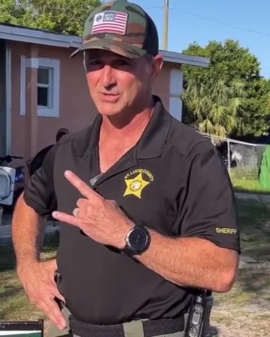 Florida Sheriffs Send A Powerful Warning To Criminals In New clip