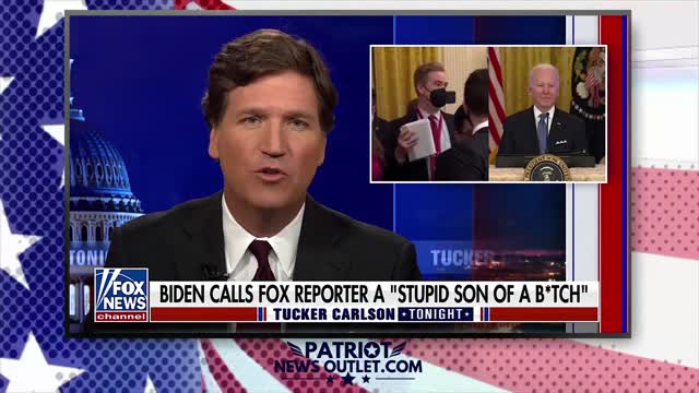 Patriot News Outlet | Hot Mic: Biden Calls Reporter Peter Doocy A "Stupid Son Of A Bitch"