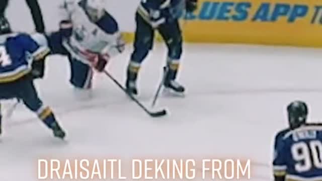 #Goodluck trying to stop Leon Draisaitl 😅 #hockey #sports #oilers