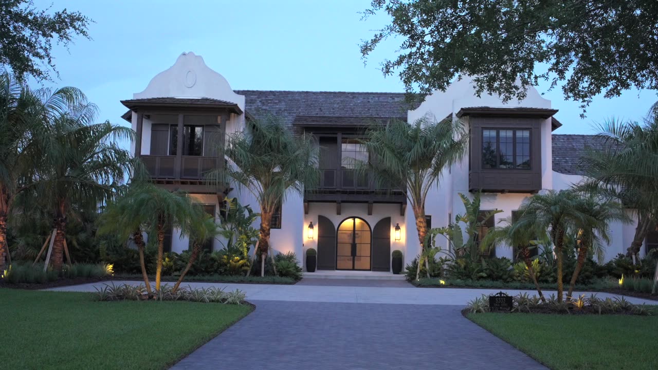 Dutch West Indies Inspired Tropical Landscape in Pablo Creek Reserve