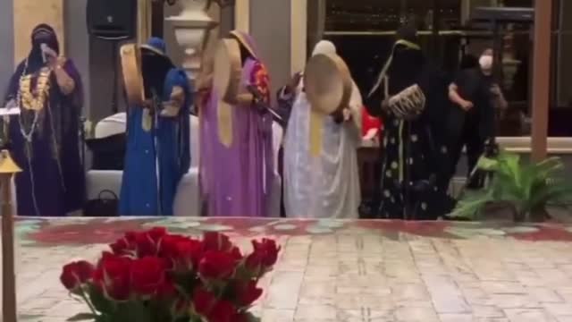 Arabic wedding Inside House