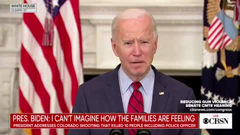 Biden comments on shooting