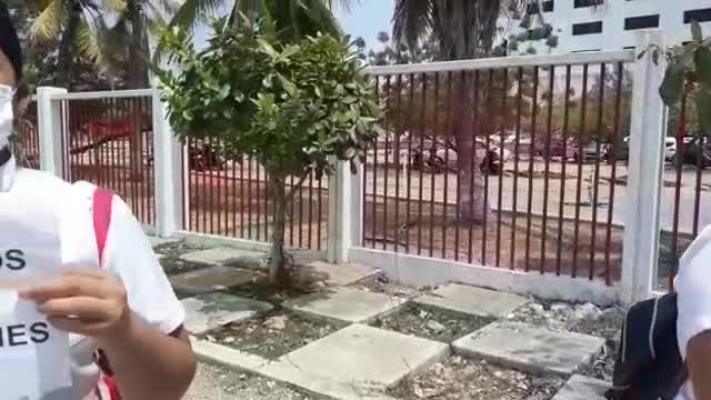 Protesta de enfermeras en Cartagena
