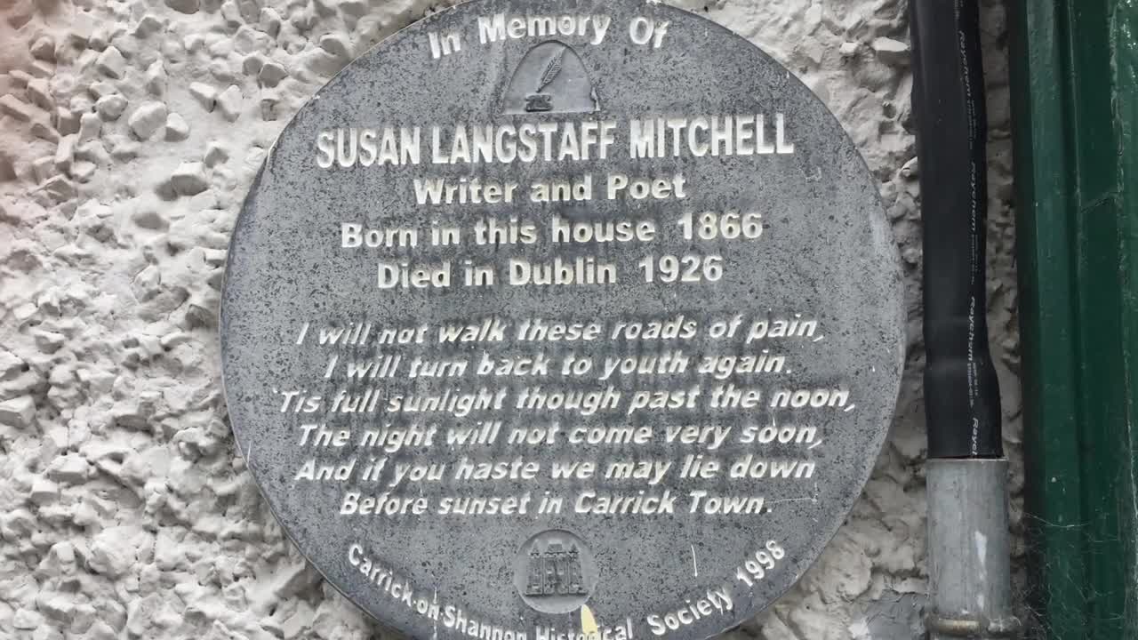 Susan Langstaff Mitchell, Writer and Poet, Carrick on Shannon