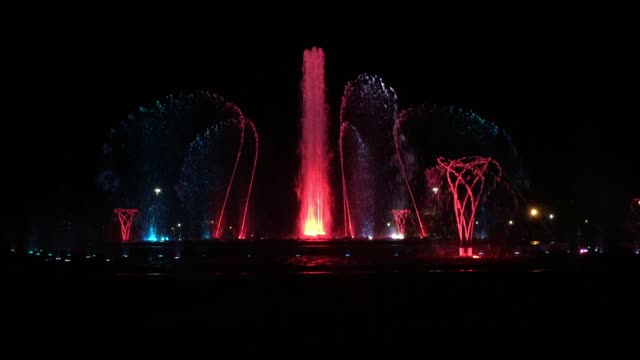 Musical fountain